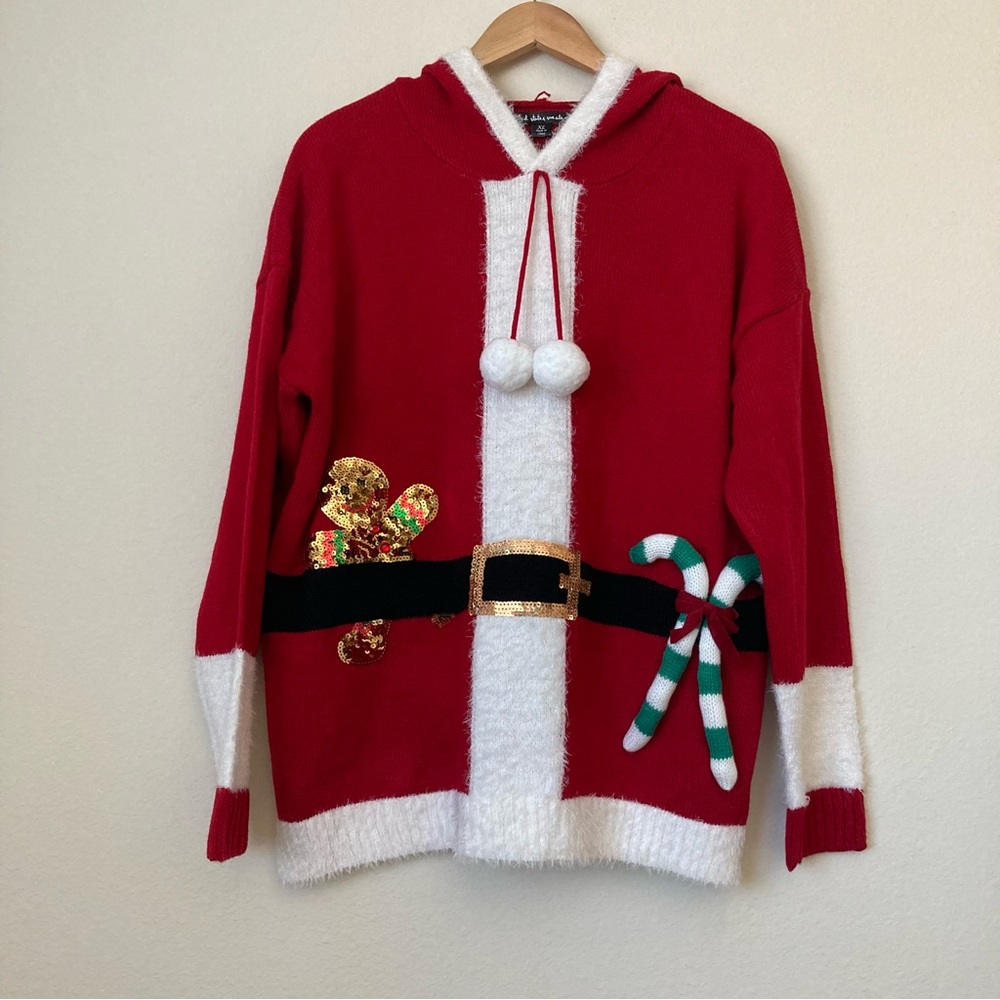 Christmas United States Sweaters Red Knit Pullover | NWT - Picture 2 of 11